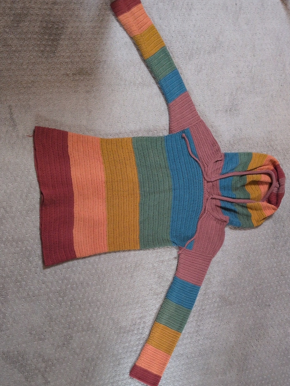 Handmade Crocheted Sweater